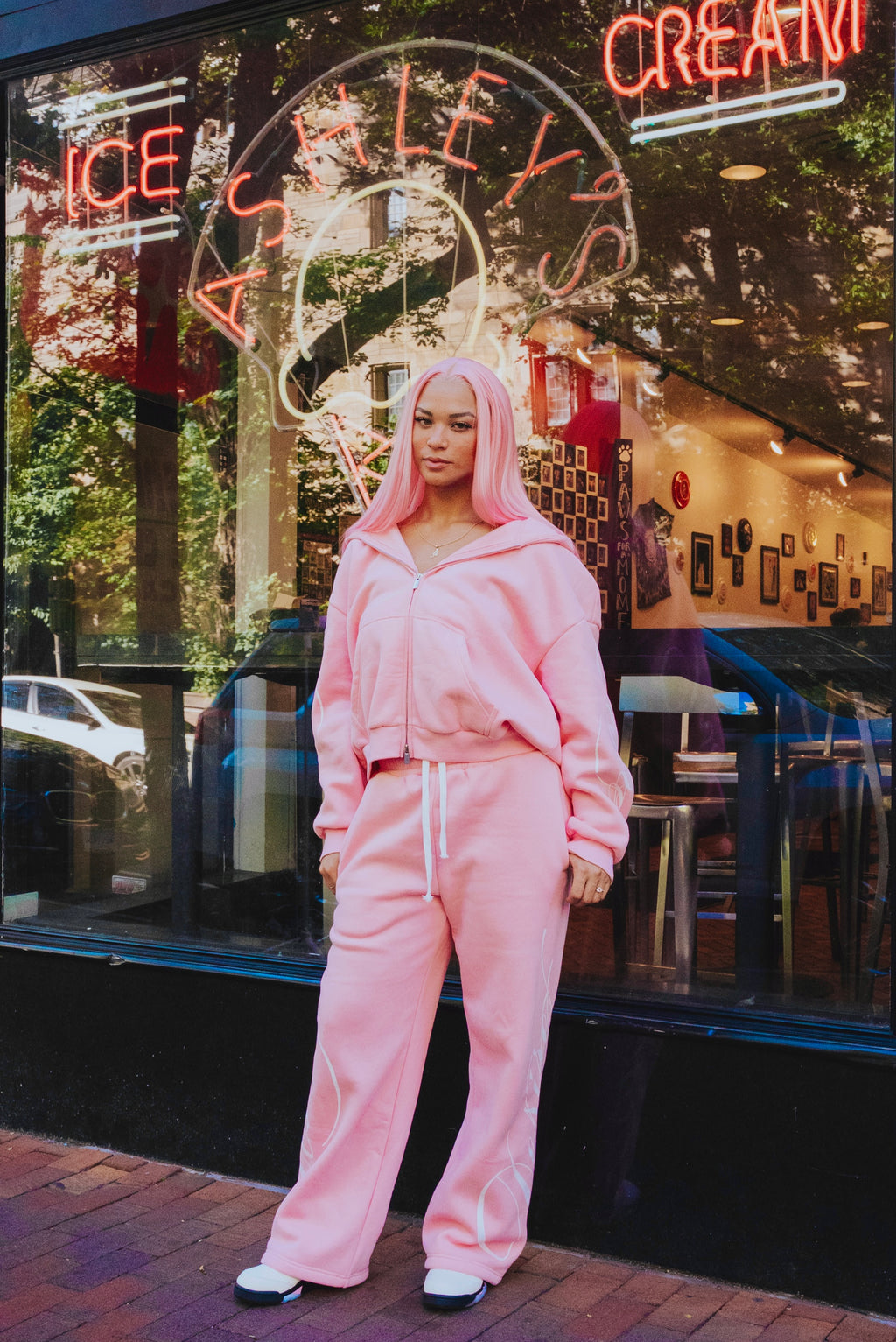 Pink desire sweatpants