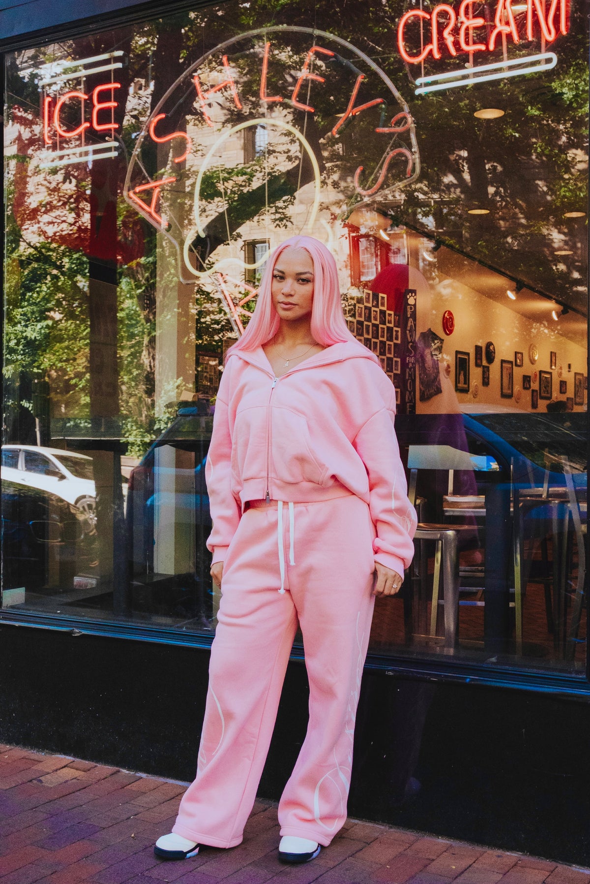 Pink desire sweatpants