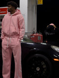 Pink desire zip-up hoodie